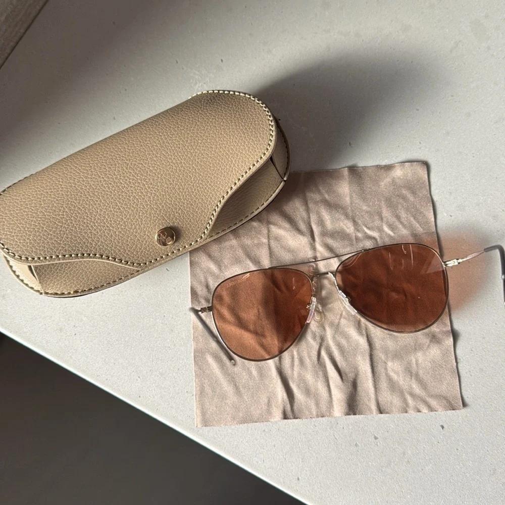 Carrera Aviator Sunglasses with Gold Frame